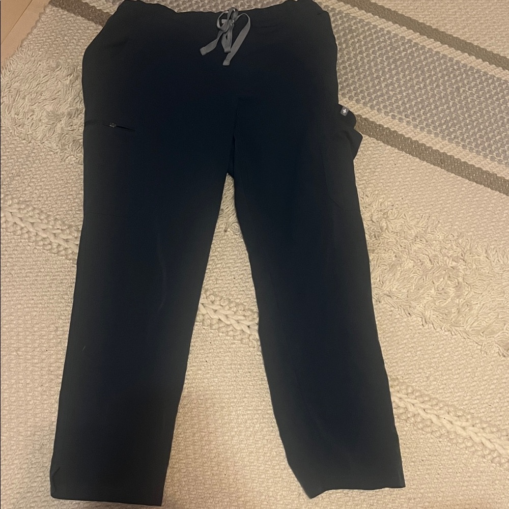 Figs women’s scrub Pants in blue/grey